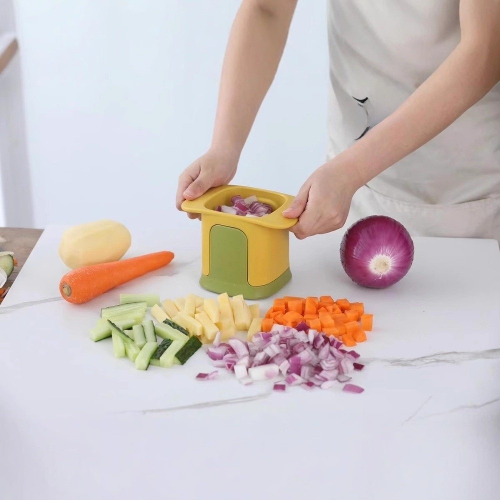 Meal Prep Potatoes - Multi-functional Vegetable Chopper Manual Dicing Hand