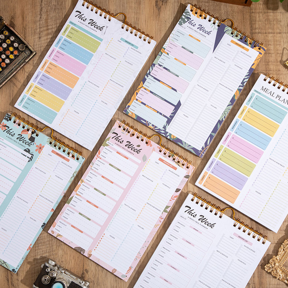Breakfast Lunch Dinner Weekly  - Meal Plan Notepad avaliação e preço
