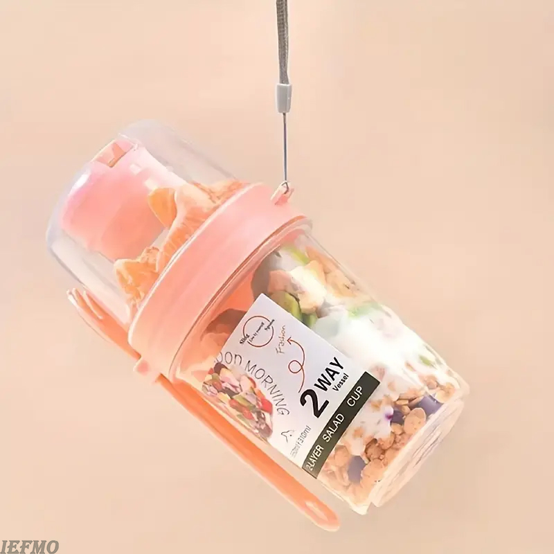 On-the-Go Salad Bowl Set with  - Meal Prep Yogurt Bowl avaliação e preço