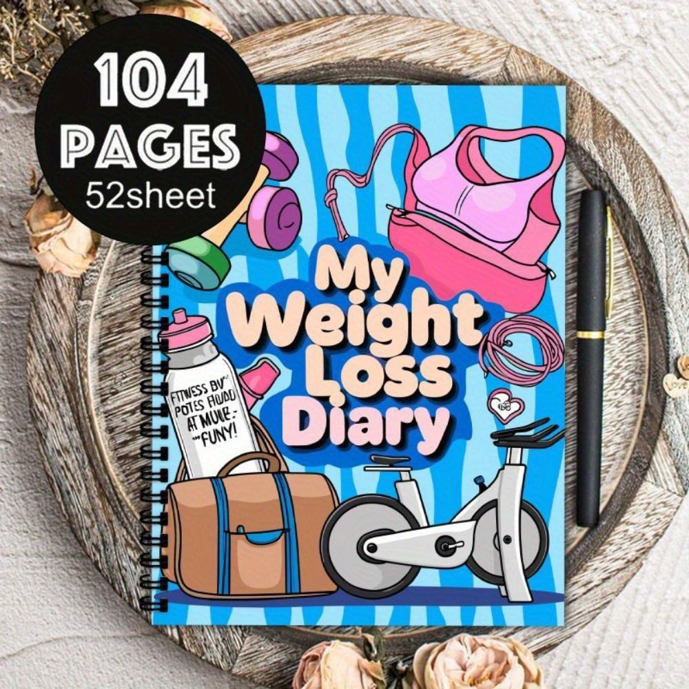 Fitness Tracker Weight Loss Pl - Meal Plan Notepad avaliação e preço