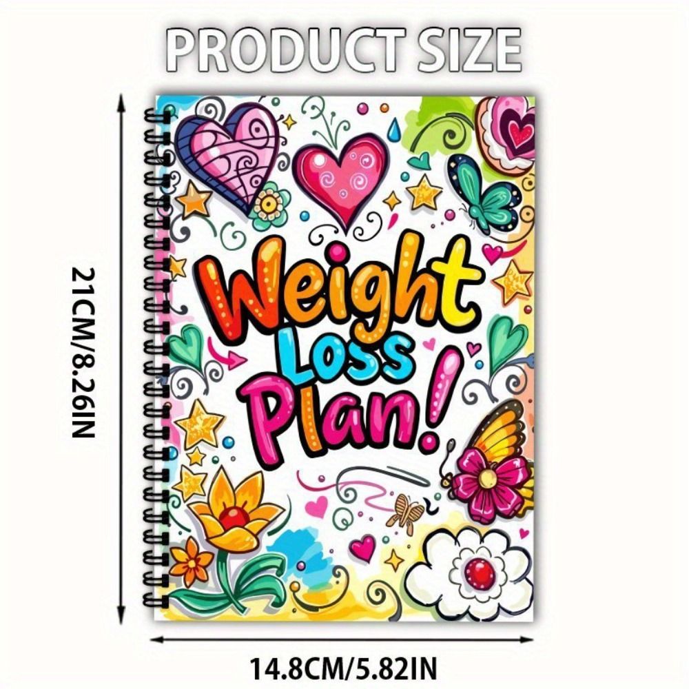 Fitness Tracker Weight Loss Pl - Meal Plan Notepad avaliação e preço
