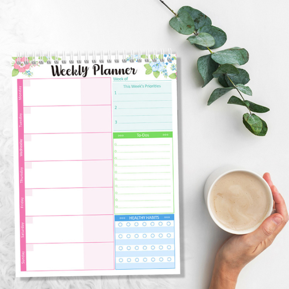 Wide To Do Planner Weekly Plan - Meal Plan Notepad avaliação e preço