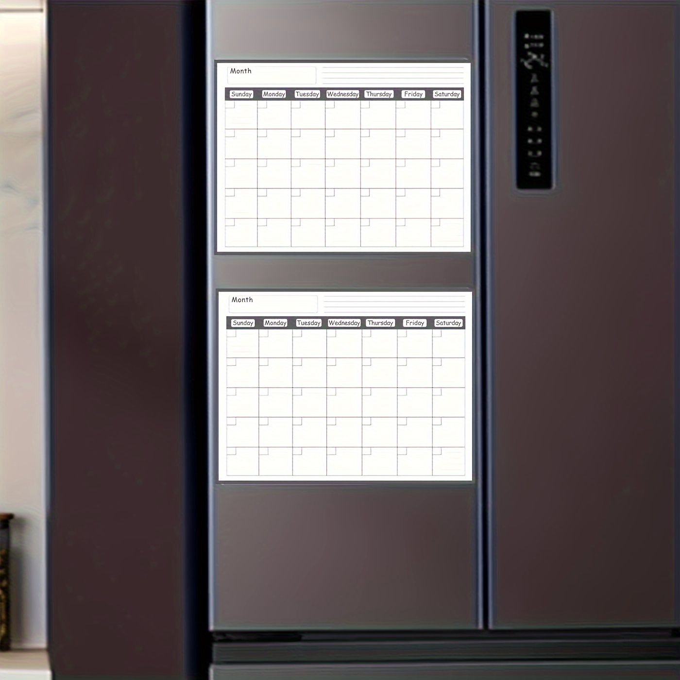 Magnetic refrigerator calendar - Meal Plan Notepad avaliação e preço