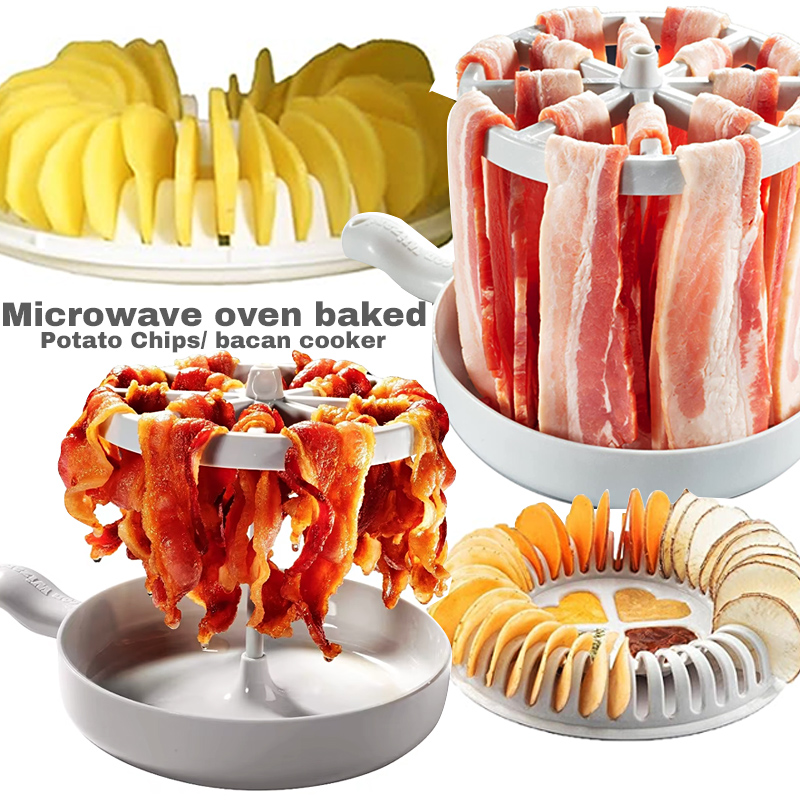 Microwave Baked Chip Maker DIY - Meal Prep Potatoes avaliação e preço