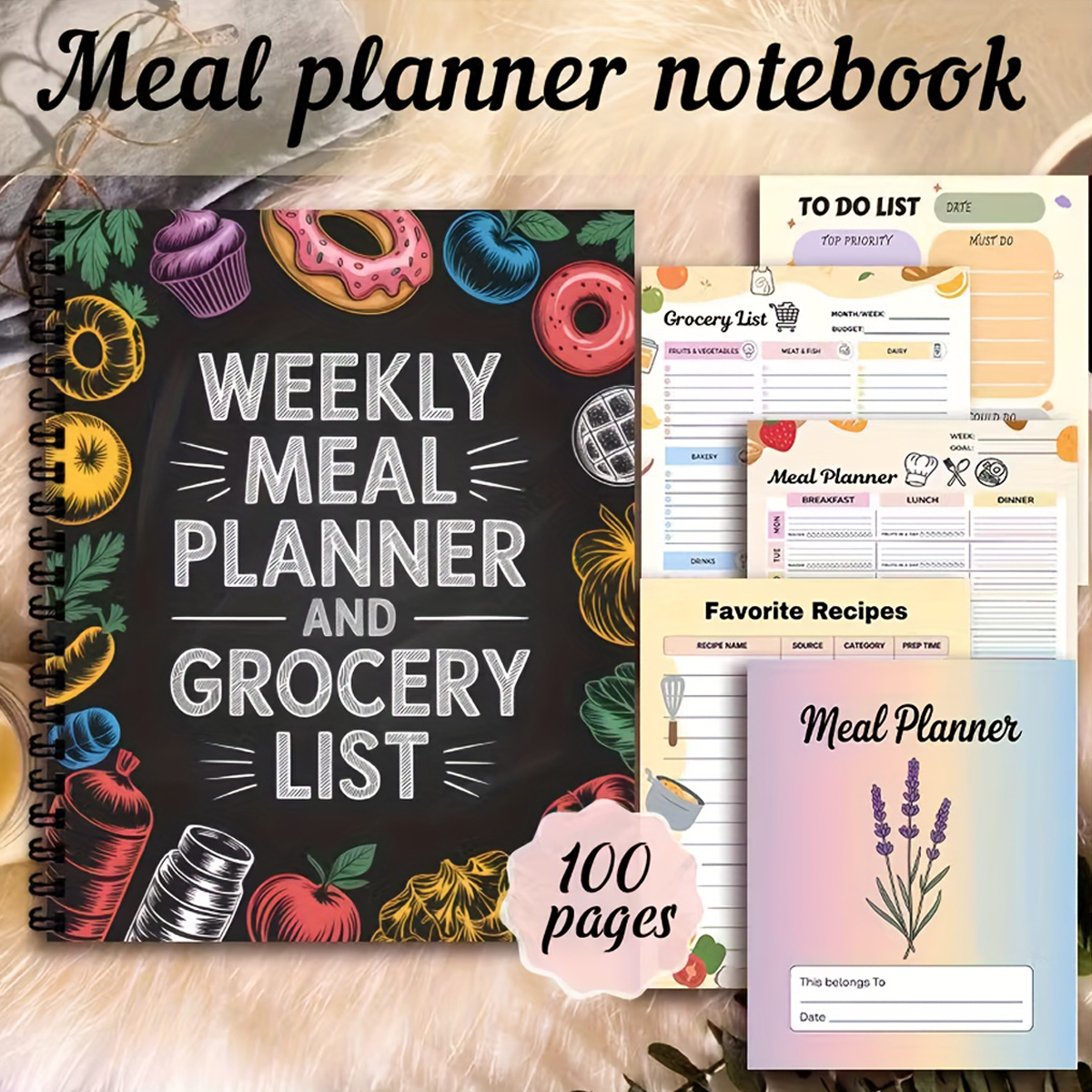 Weekly Meal Planner and Grocer - Meal Plan Notepad avaliação e preço