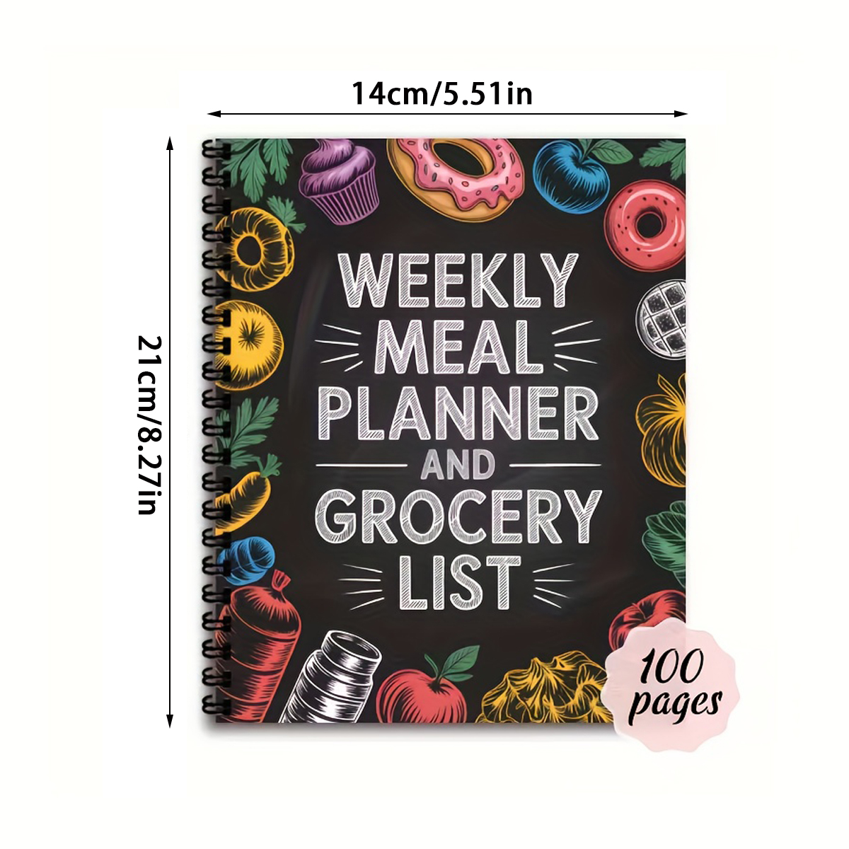 Weekly Meal Planner and Grocer - Meal Plan Notepad avaliação e preço