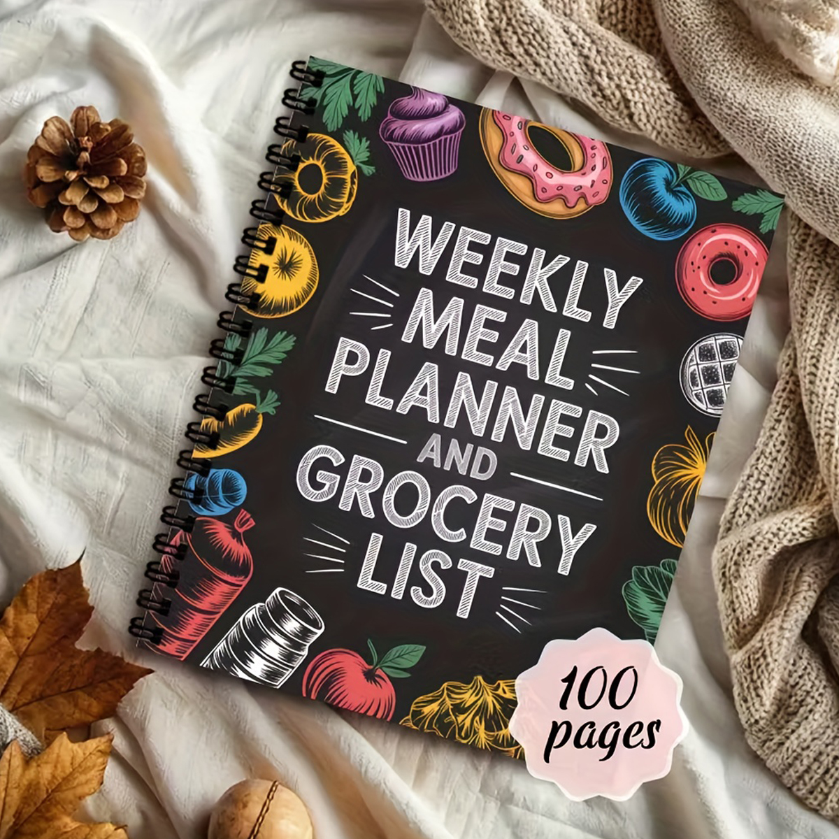 Weekly Meal Planner and Grocer - Meal Plan Notepad avaliação e preço