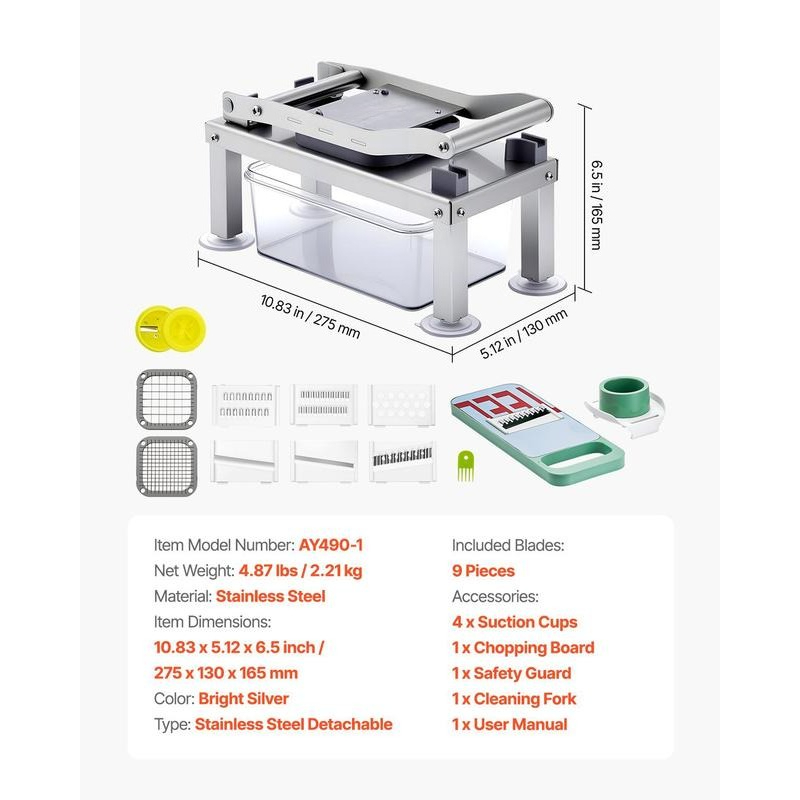 Culinary Multitool 13x5x5 Inch - Meal Prep Potatoes avaliação e preço