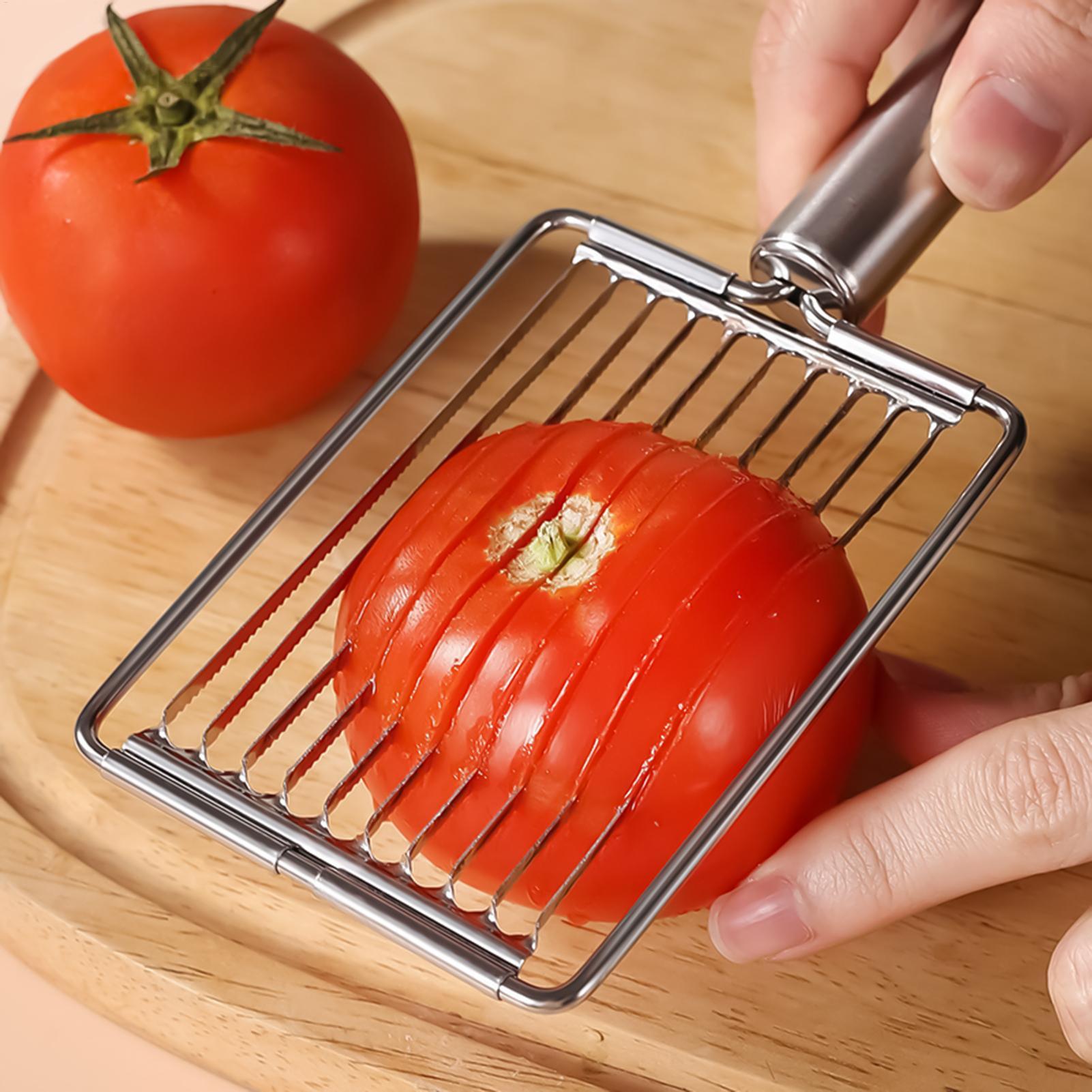 Stainless Steel Tomato Slicer  - Meal Prep Potatoes avaliação e preço