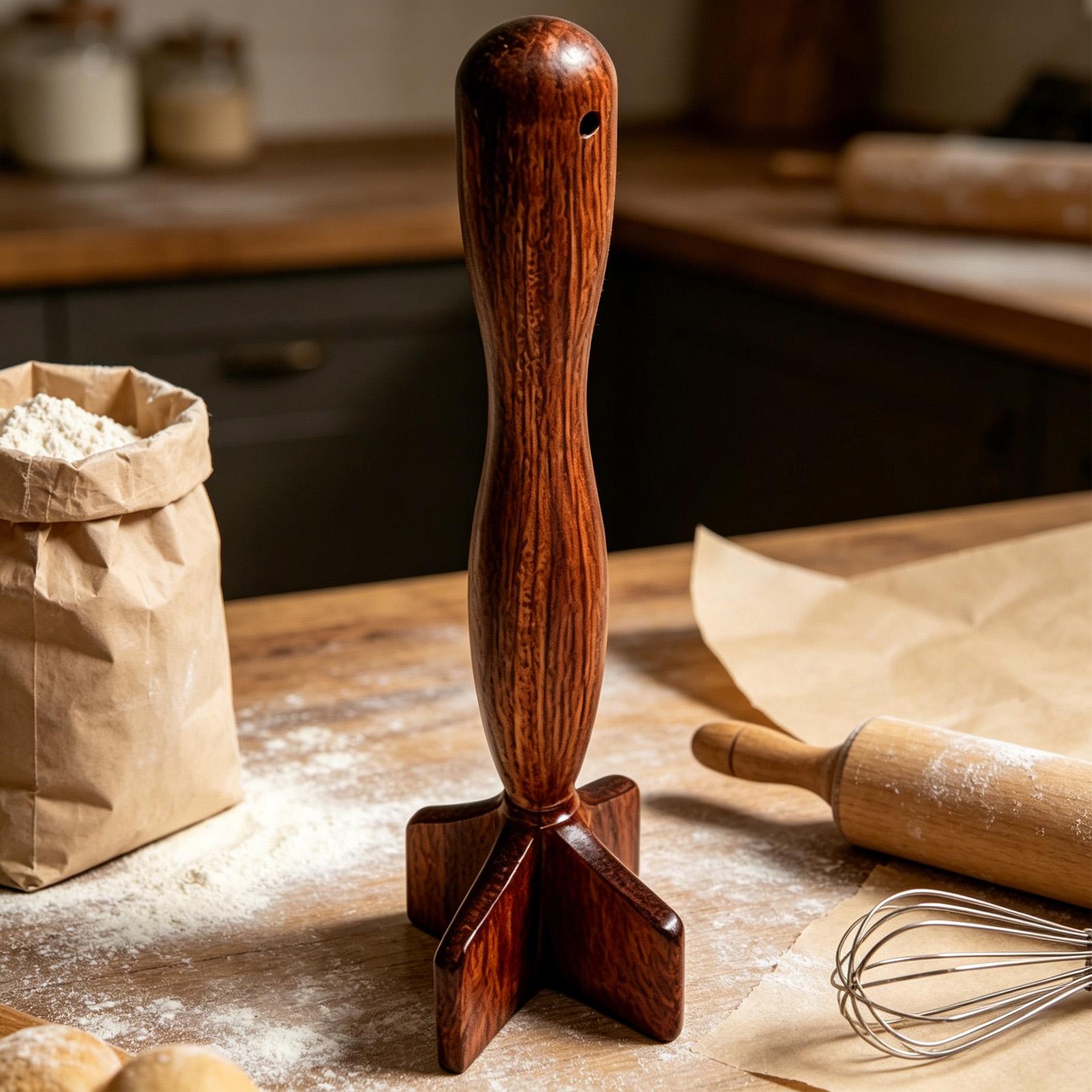 Wooden Meat Chopper Non-Scratc - Meal Prep Potatoes avaliação e preço