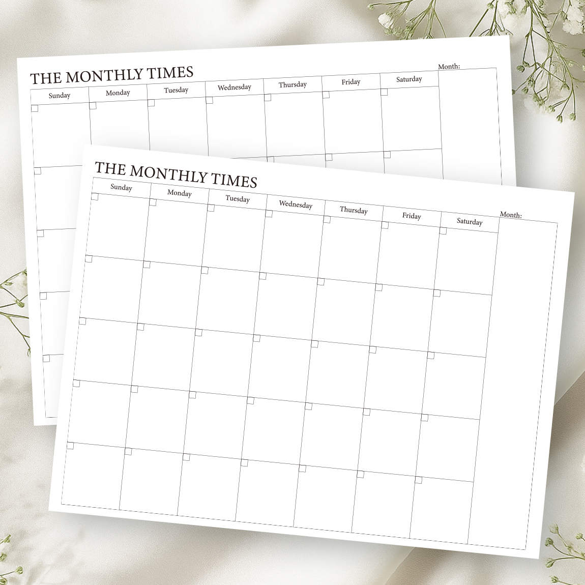 2 Pack Undated Monthly Planner - Meal Plan Notepad avaliação e preço