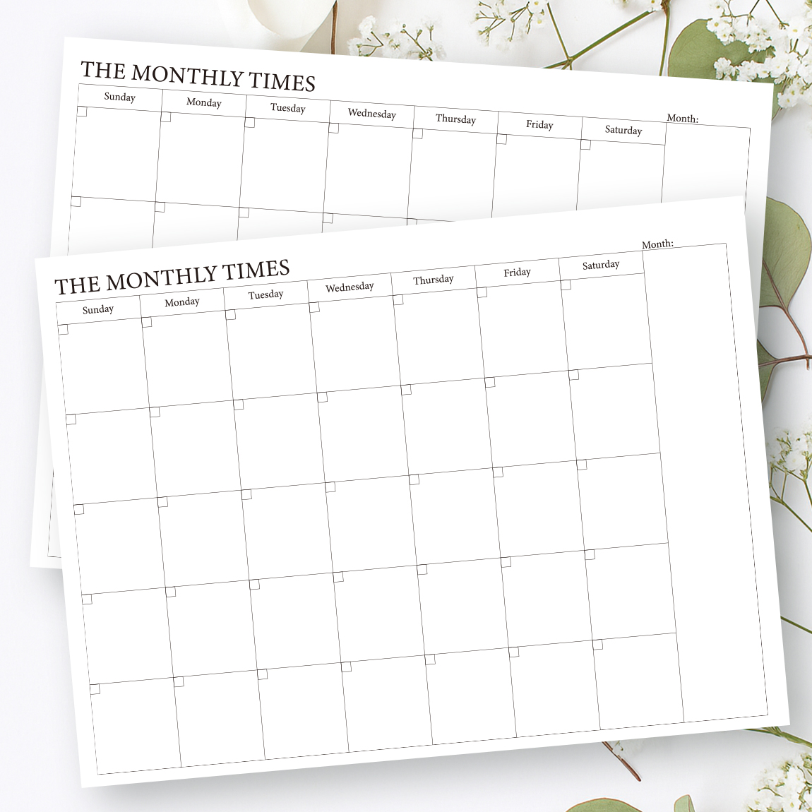 2 Pack Undated Monthly Planner - Meal Plan Notepad avaliação e preço