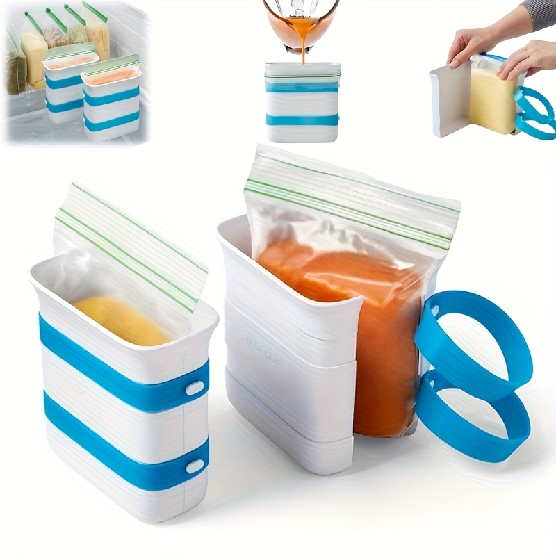 1/2-Pcs Frozen Food Block Make - Meal Prep Frozen Food avaliação e preço