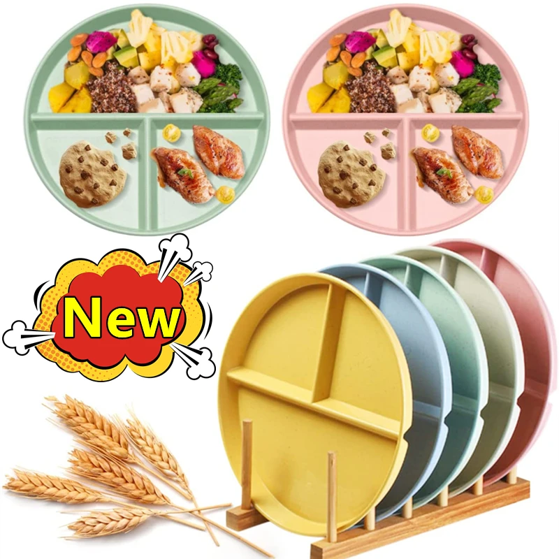 Portion Control Plate Divided  - Meal Prep For Weight Loss avaliação e preço