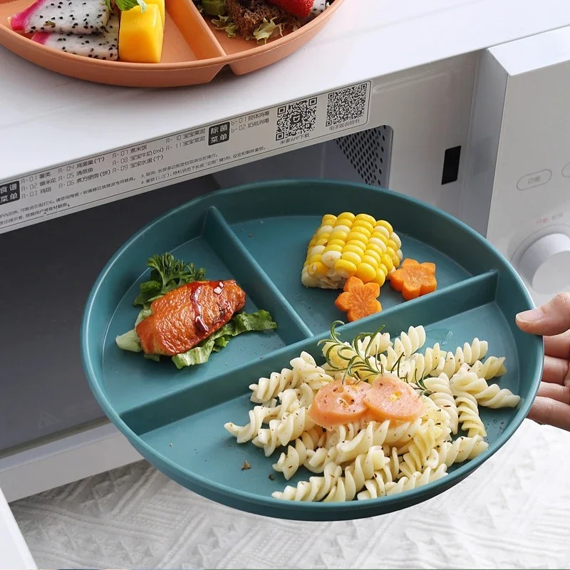 Portion Control Plate Divided  - Meal Prep For Weight Loss avaliação e preço