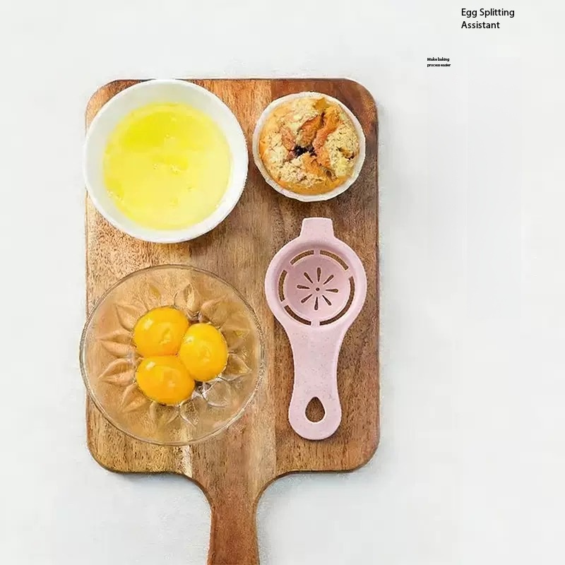 Practical Egg Separator Spoon, - Meal Prep For Weight Loss avaliação e preço
