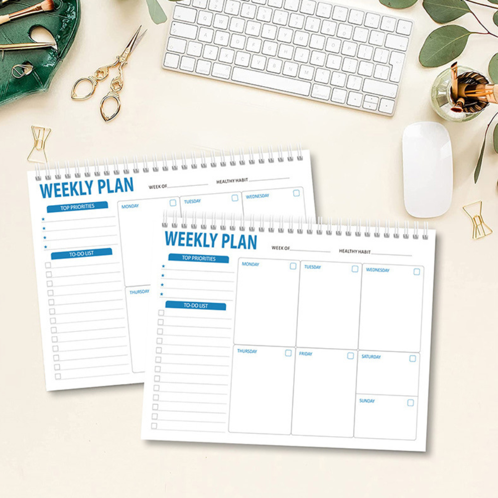 Wide To Do Planner Weekly Plan - Meal Plan Notepad avaliação e preço