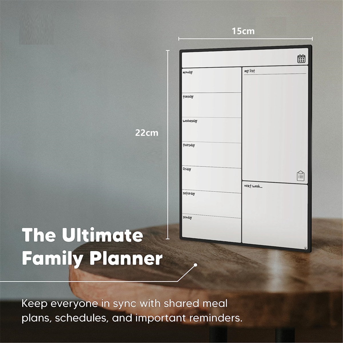 GIGI Magnetic Whiteboard Fridg - Meal Plan Notepad avaliação e preço