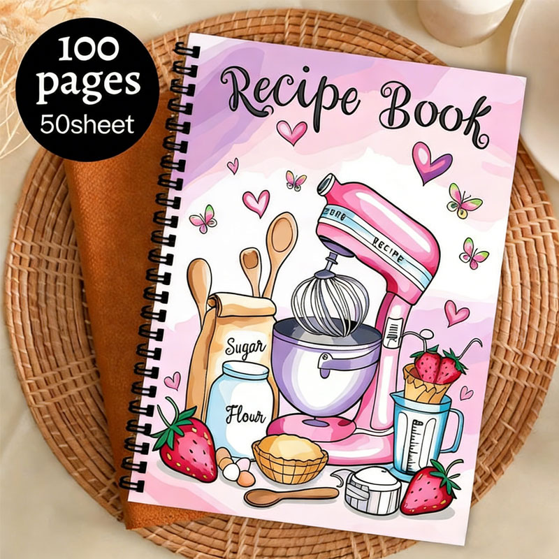 Recipe Logbook 100 Sheets Empt - Meal Plan Notepad avaliação e preço