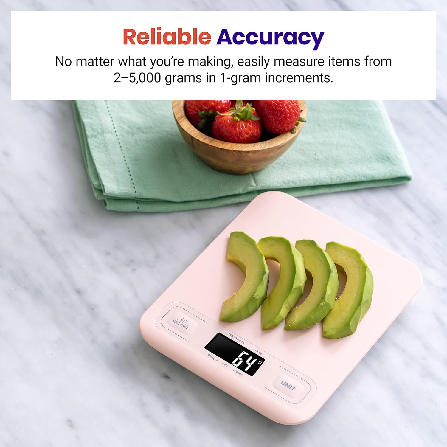 Food Kitchen Scale, Digital Gr - Meal Prep For Weight Loss avaliação e preço