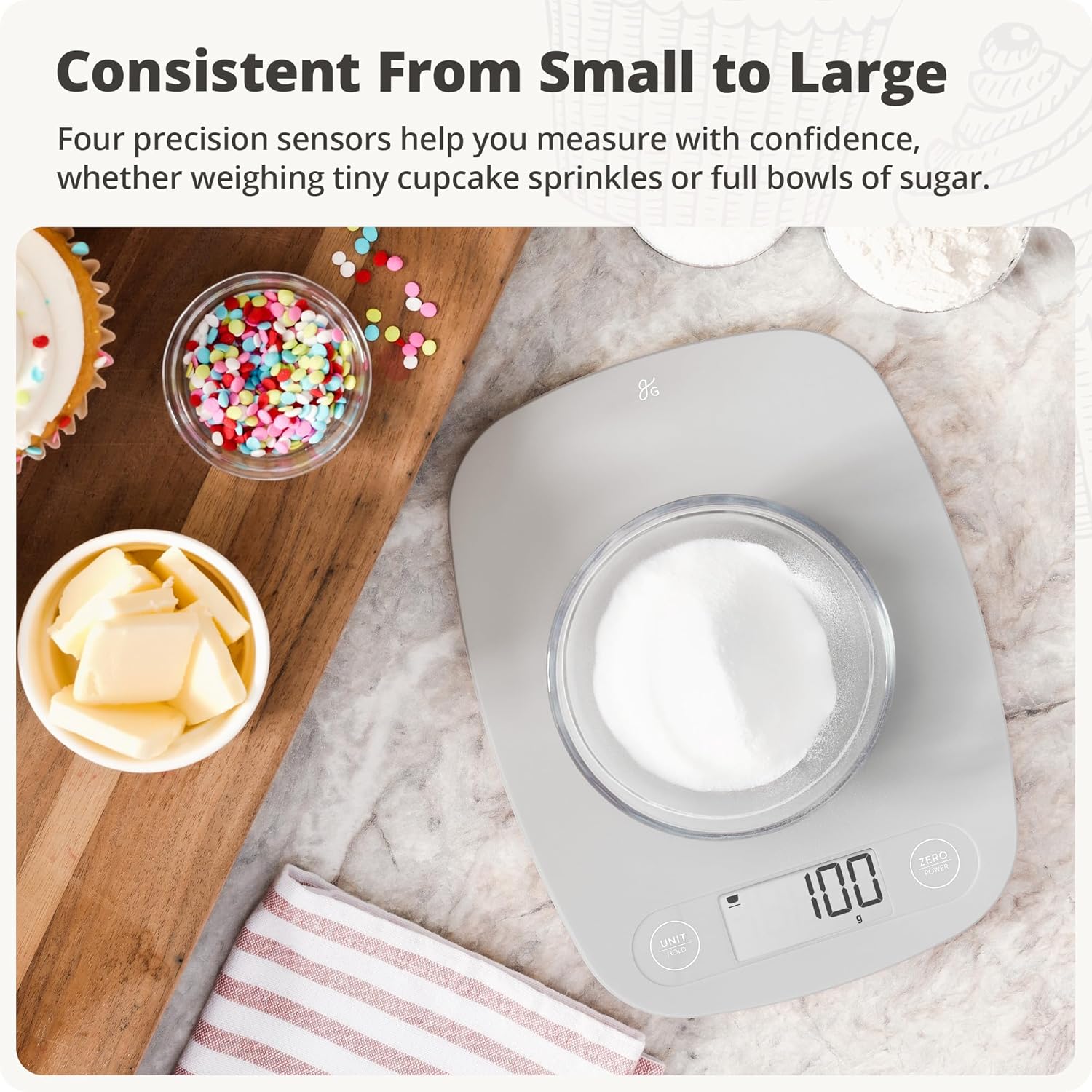 Digital Kitchen Scale with 1g  - Meal Prep Quick And Easy avaliação e preço