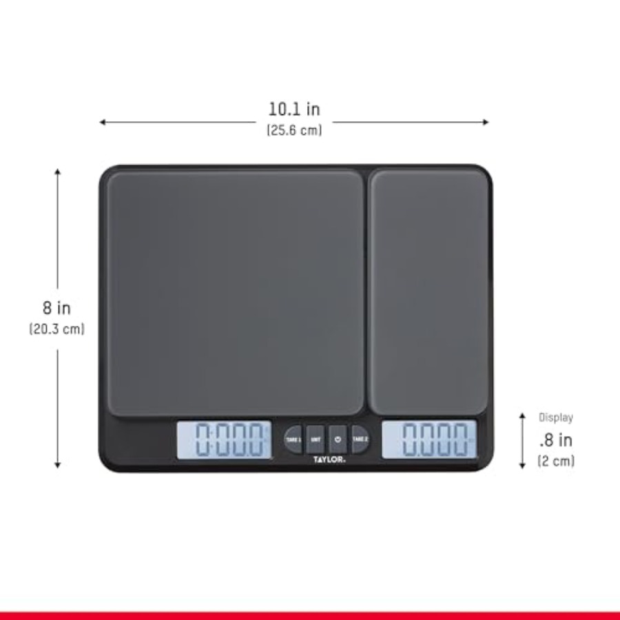 Dual Platform Food Kitchen Sca - Meal Prep For Weight Loss avaliação e preço