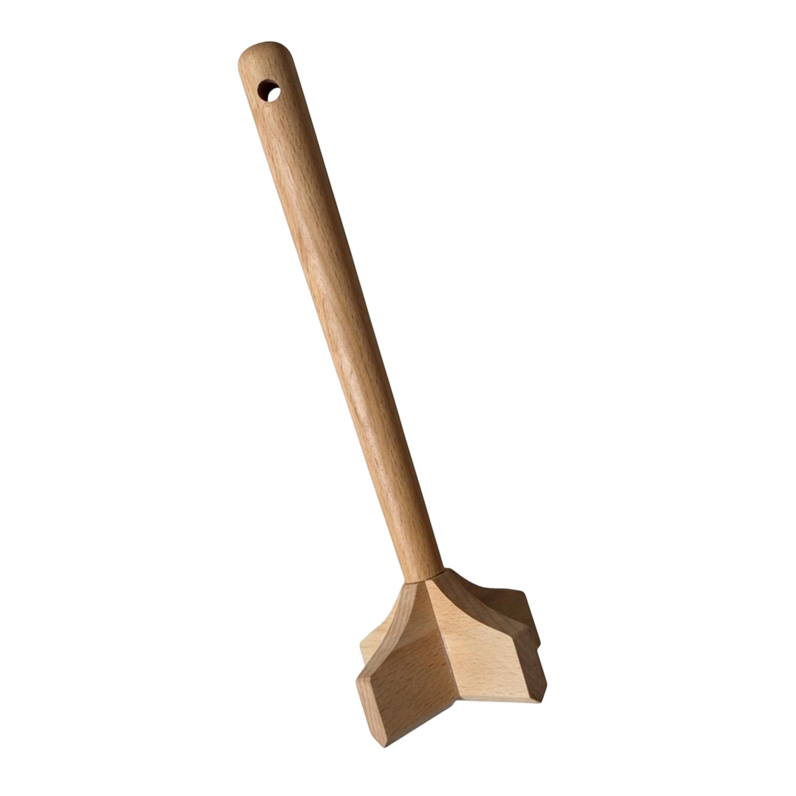 Premium Wood Potato Masher Eas - Meal Prep Potatoes avaliação e preço