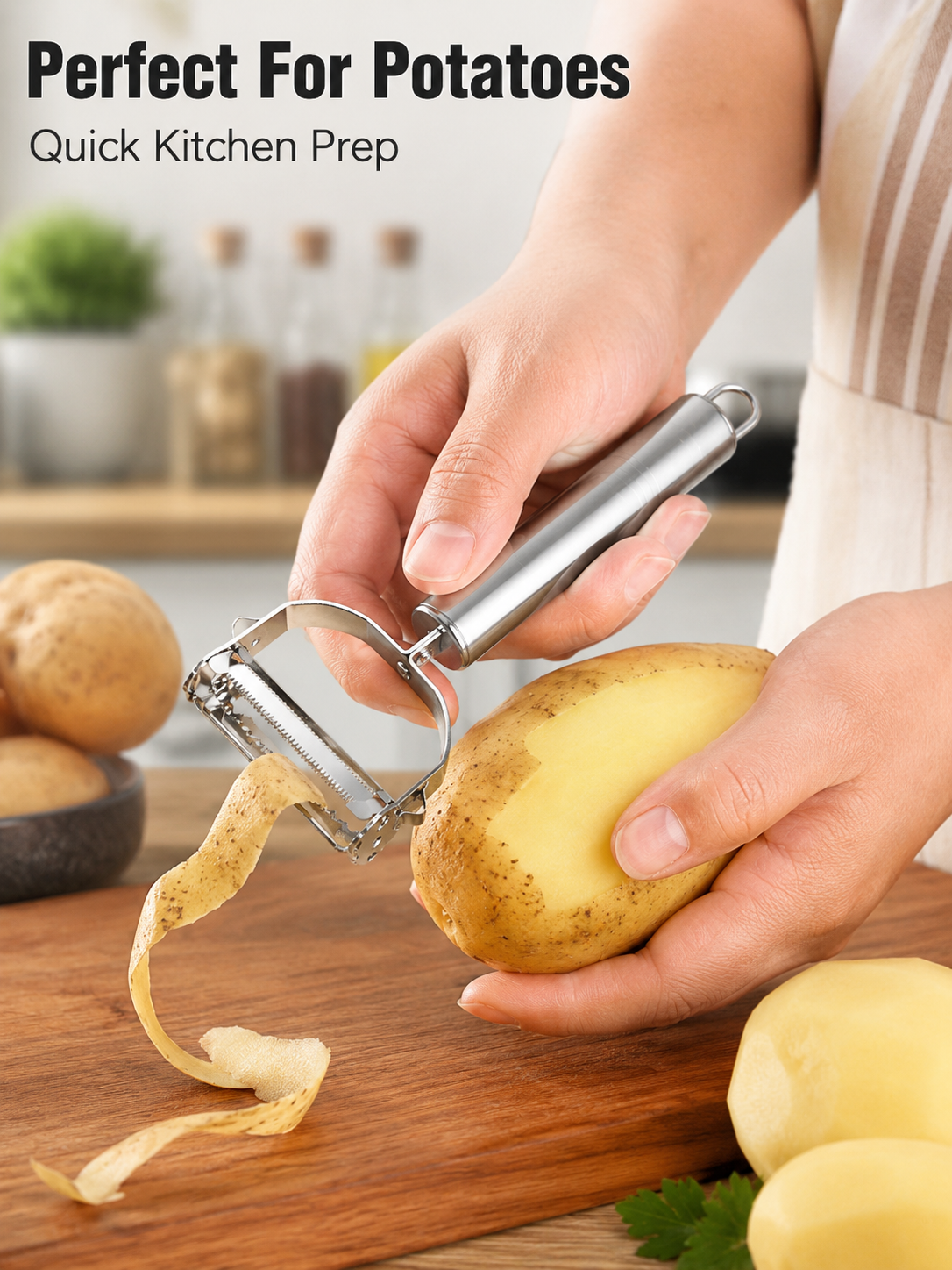 304 Stainless Steel Vegetable  - Meal Prep Potatoes avaliação e preço