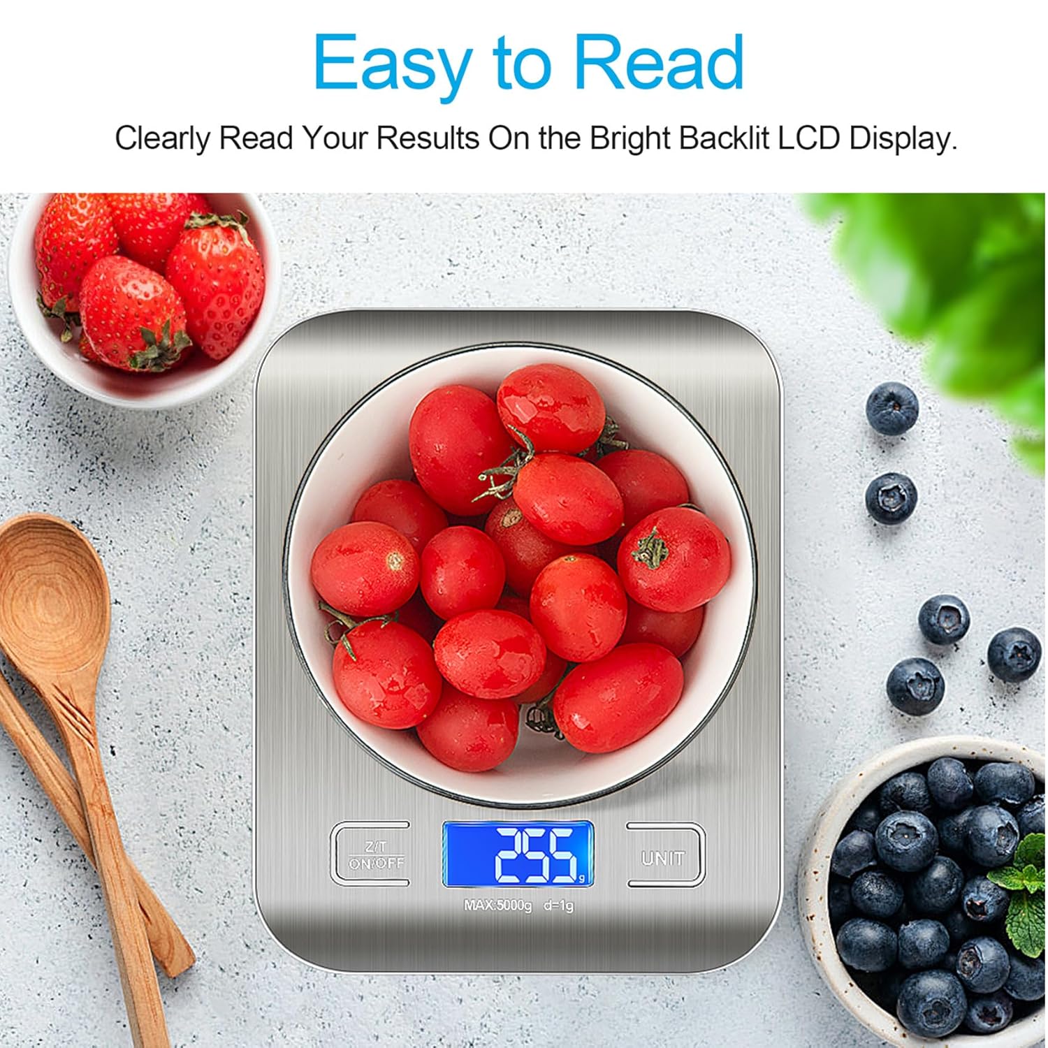 Food Scale, Kitchen Scale, Wei - Meal Prep For Weight Loss avaliação e preço