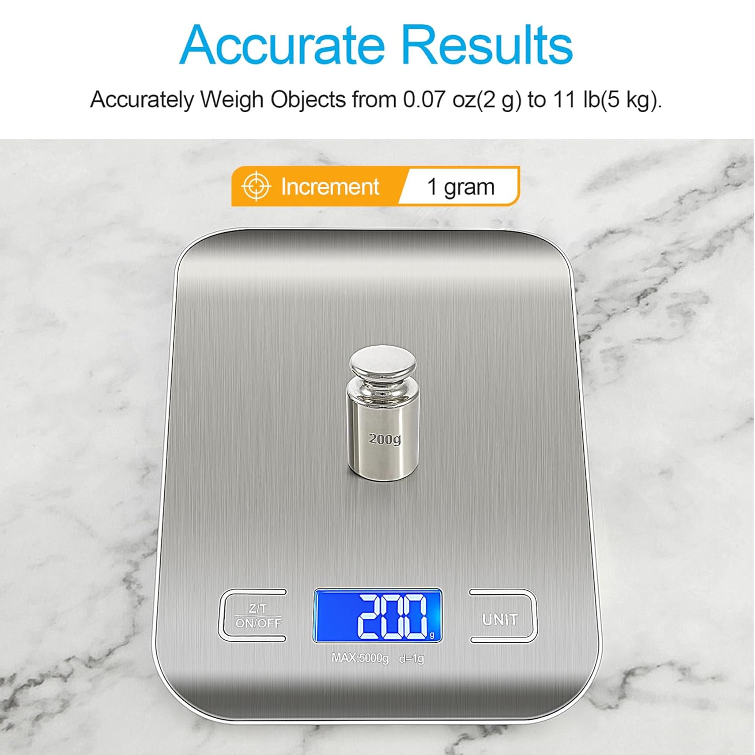 Food Scale, Kitchen Scale, Wei - Meal Prep For Weight Loss avaliação e preço