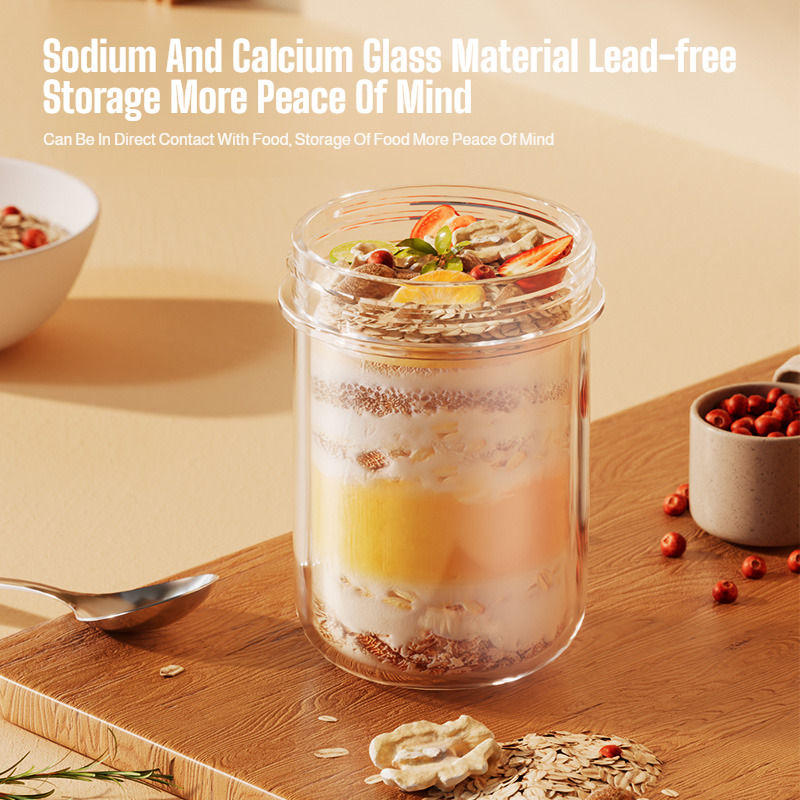 Portable Breakfast Cup Safe Le - Meal Prep For Weight Loss avaliação e preço