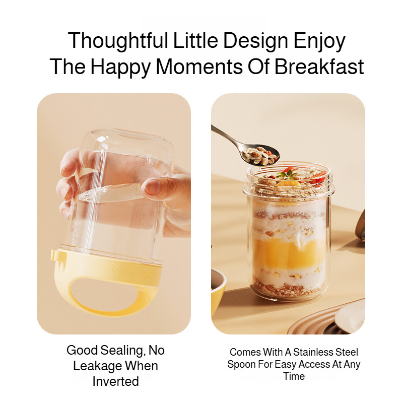 Portable Breakfast Cup Safe Le - Meal Prep For Weight Loss avaliação e preço