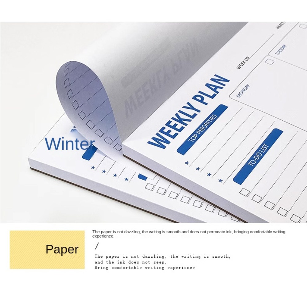 Wide To Do Planner Weekly Plan - Meal Plan Notepad avaliação e preço