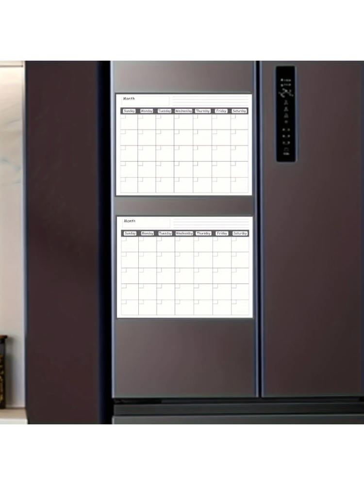 Magnetic refrigerator calendar - Meal Plan Notepad avaliação e preço