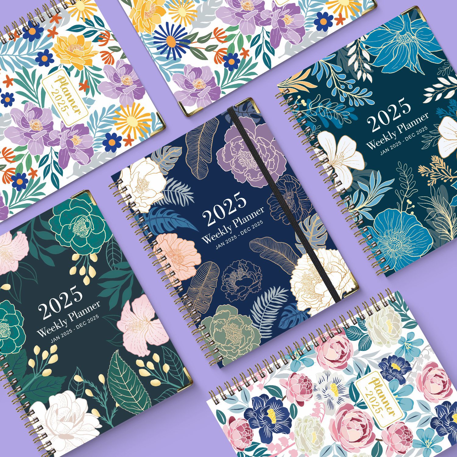 Bview Art 2025 Weekly Planner  - Meal Plan Notepad avaliação e preço